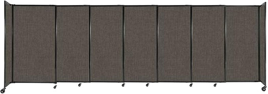 Versare Straightwall Sliding Portable Wall Partition | Freestanding Office by VERSARE