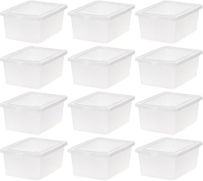 IRIS USA 12-Pack Storage Bins by IRISUSA