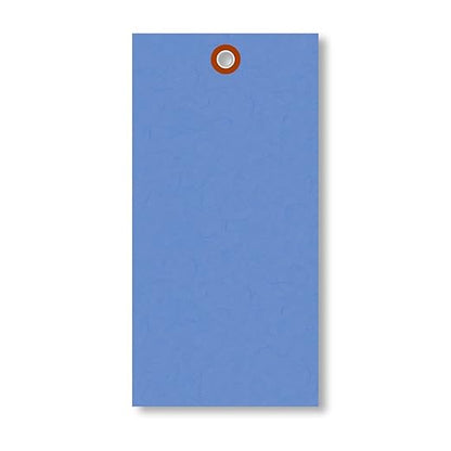 SmartSign 6.25 x 3.125 inch “Blue” Blank Tyvek Shipping Tags - Image 5