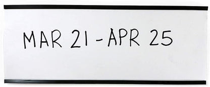 SmartSign 3 x 8 inch Flexible 'C' Channel Shelf Label Holders - Image 4