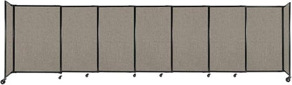 Versare Straightwall Sliding Portable Wall Partition | Freestanding Office by VERSARE