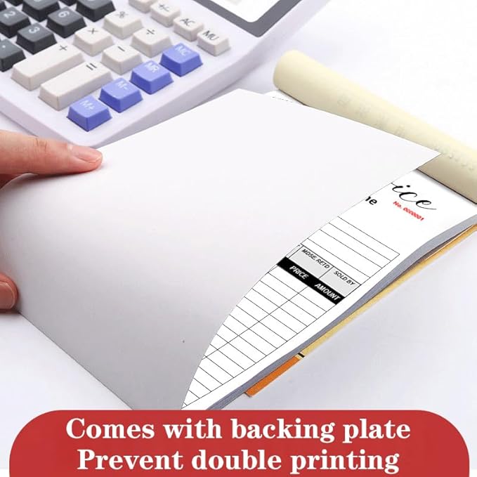 Personalized Invoice Book Custom 2 Part/3 Part Receipt Book Quote Estimate - Image 4