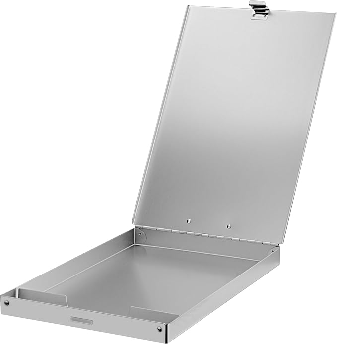 ZCZN Aluminum Clipboard with Storage, 2 Pack Recycled Metal Clipboard Box - Image 4