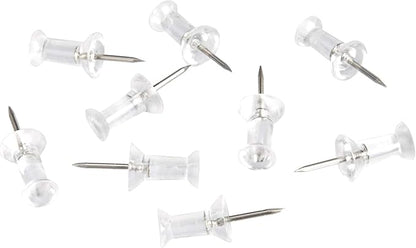 Amazon Basics Push Pins Tacks, Steel Point, by AmazonBasics