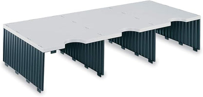 Ultimate Office TierDrop Jumbo 3-Compartment High-Wall by UltimateOffice