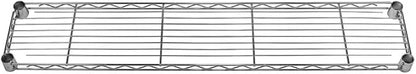 Shelving Inc. 8" d x 42" w Chrome Wire Shelving - Image 3