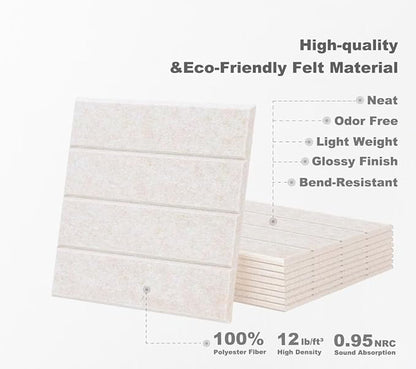G Gamit Large Felt Wall Tiles Bulletin Board, Large Cork Board Alternative - Image 3