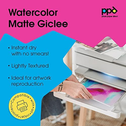 PPD Watercolor Printer & Printable Fine Art Paper - Image 5