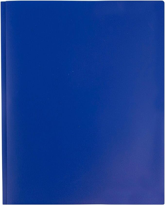 JAM PAPER Plastic Color Pop Folders - Image 4