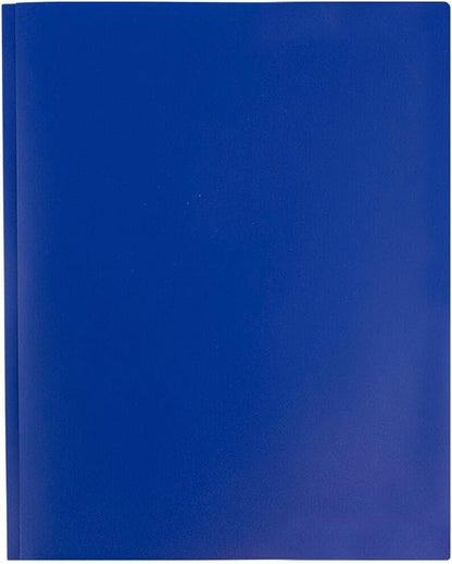 JAM PAPER Plastic 2 Pocket POP Folders - Image 4