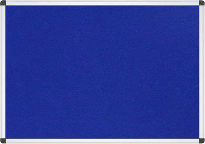 VIZ-PRO Notice Board Felt Blue, 48 X 24 Inches, 3 Pack - Image 2