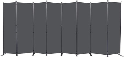 CHOSENM Room Divider, 8 Panel Folding Privacy Screens by CHOSENM