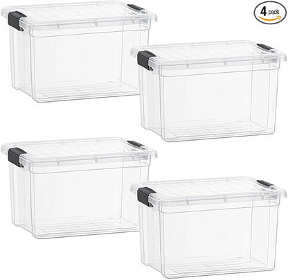 Superio Clear Storage Boxes by Superio