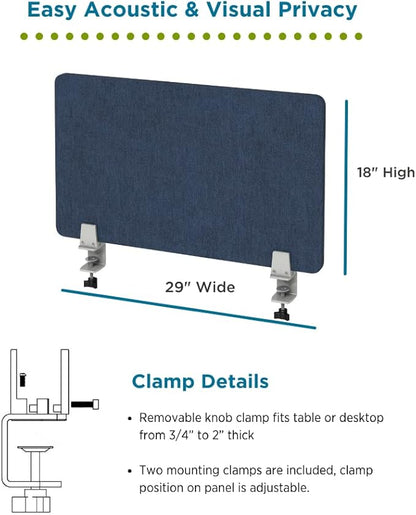 Desk Divider; Sound Absorbing Panel and Sound Proof Dividers - Image 7
