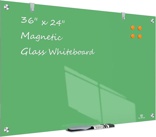 TSJ OFFICE Glass Dry-Erase Board by TSJOFFICE
