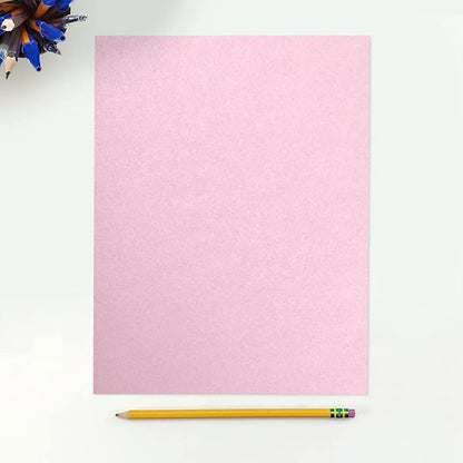 LUXPaper 8.5" x 11" Paper | Letter Size | Rose Quartz Metallic | 80lb. Text | - Image 3