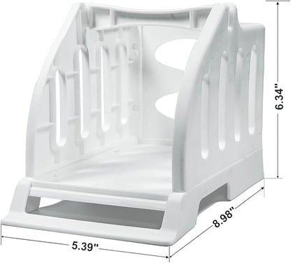 Ü Heartray Label Holder for Rolls and Fan-Fold Labels, 4x6 Stand for Thermal - Image 3