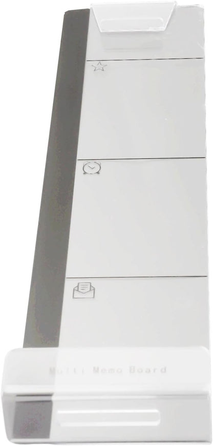 Acrylic Monitor Memo Board for Sticky Notes, Transparent Message Holder by Unknown