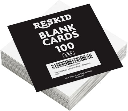 Reskid White Cardstock Thick Paper - Image 3