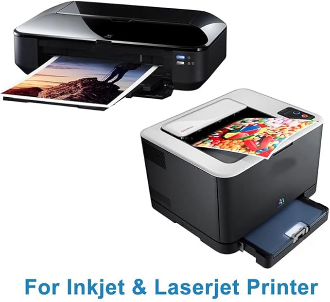 Uinkit 120 Sheets Presentation Paper Matte 8.5x11 Inkjet 48lb 180gsm Single - Image 6