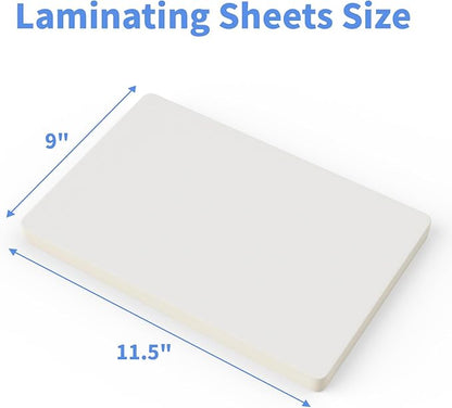 Thermal Laminating Pouches, FungLam Clear Laminating Sheets, 3 Mil Thickness - Image 3