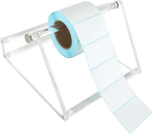 Sticker Roll Holder for Rolls and Fanfold Labels, Label Holder for Thermal by nine-tailed+fox