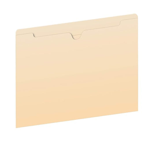 Pendaflex File Jackets, No Expansion, Letter Size, Straight Cut Tab by TOPSProducts