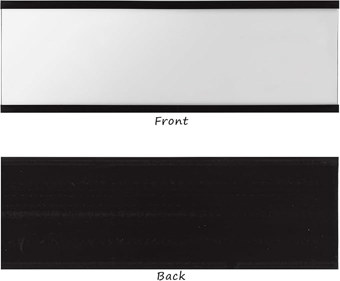 Realth C Channel Magnetic Label Holders 30 Pack 2'' x 5'' - Image 5