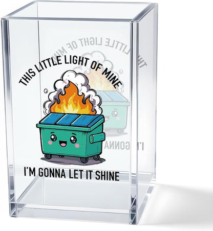 Vgrti This Little Light of Mine I知 Gonna Let It Shine Acrylic Cosmetic Pencil by Unknown