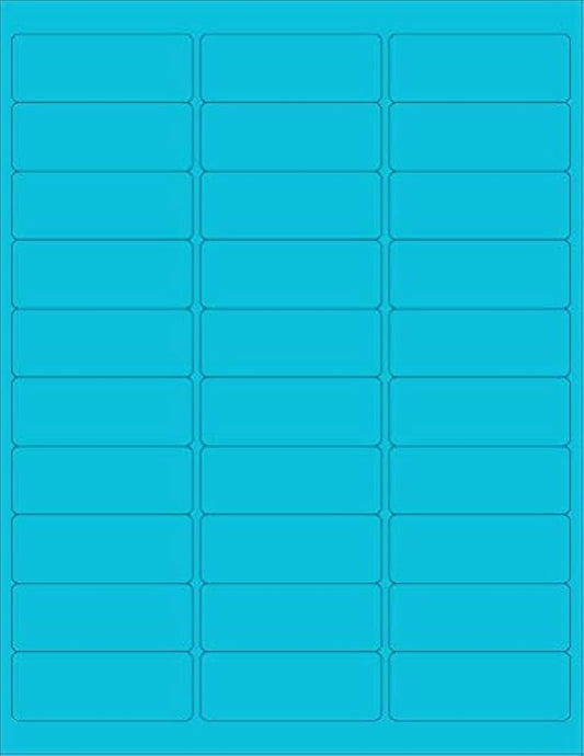NextDayLabels - 8-1/2 x 11 Neon Color High Light Fluorescent Labels by NextDayLabels