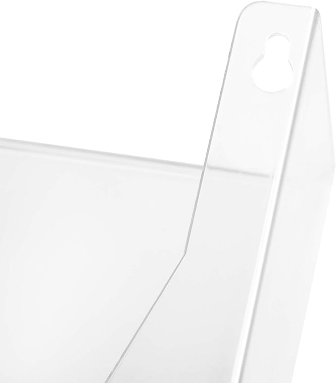 Amazon Basics Expandable Plastic Wall Pockets, File Organizer, Letter Size - Image 4