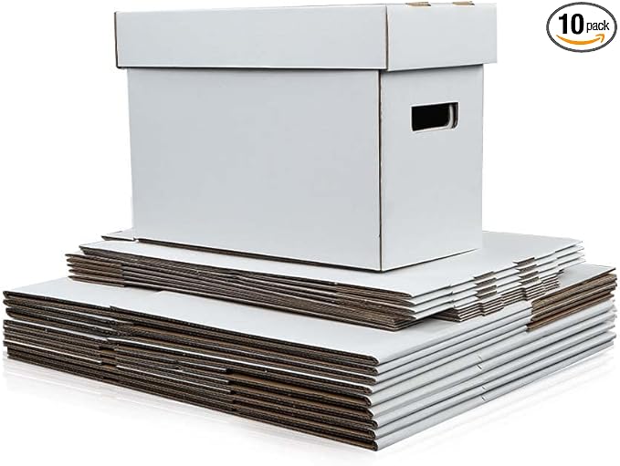PIT66 10 Pcs Comic Books Storage Boxes by PIT66AutoParts