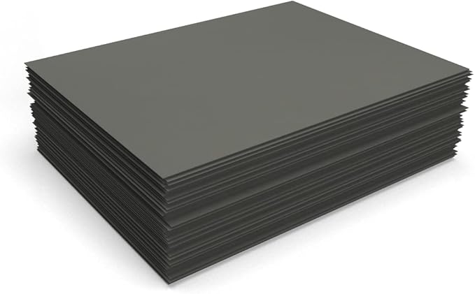 LUXPaper 8.5" x 11" Paper | Letter Size | Smoke Gray | 80lb. Text | 250 Qty - Image 4