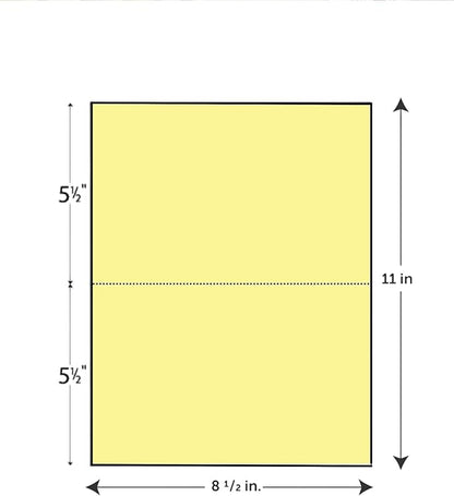 Limited Papers 8.5x11 Perforated Paper, 20/50 Pound, 75 GSM, Variety of - Image 2