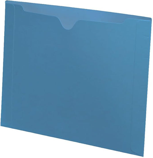 11 pt Blue Color Jacket, Letter Size, Dental Style by Ecom+Folders