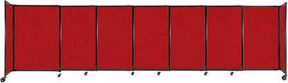 Versare Straightwall Sliding Portable Wall Partition | Freestanding Office by VERSARE