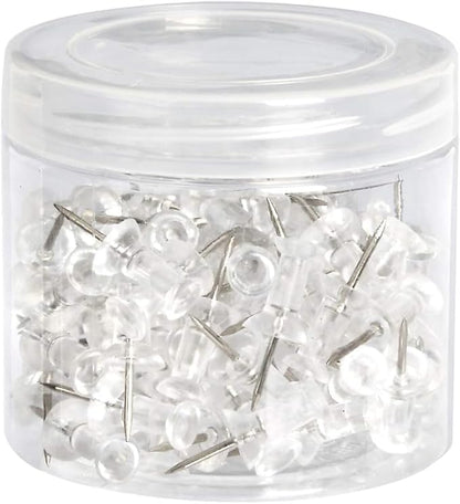 Amazon Basics Push Pins Tacks, Steel Point, - Image 3