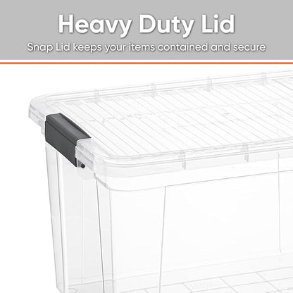 Superio Clear Storage Boxes - Image 3