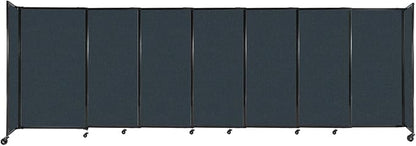 Versare Straightwall Sliding Portable Wall Partition | Freestanding Office by VERSARE