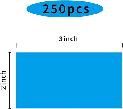 STARLIBOO Colored Labels Stickers 3 x 2 Inch, Removable Rectangle Moving Labels - Image 3