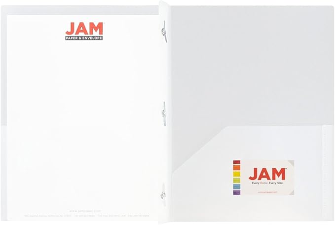 JAM PAPER Plastic Color POP Folders - Image 3