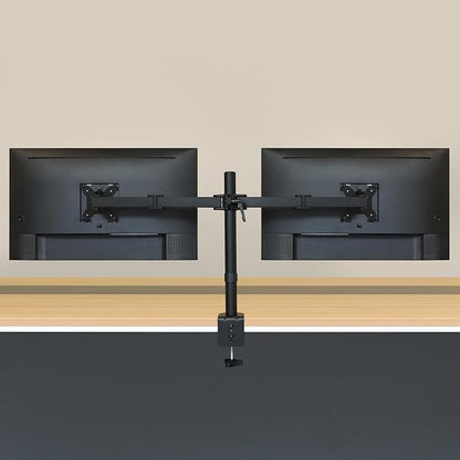 Amazon Basics Adjustable Dual Computer Monitor Arm Mount, Holds up to 32" - Image 7