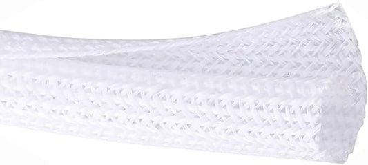 QCSIW 3/4"-50ft Extra-Long Braided Cable Sleeve Protector by QCSIW