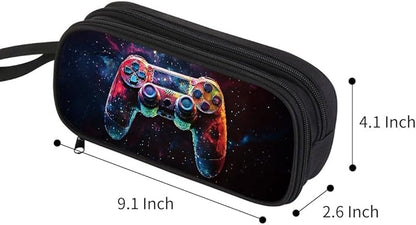 HiGaits Pencil Case for Boys, Durable Pen Box Game Controller - Image 2