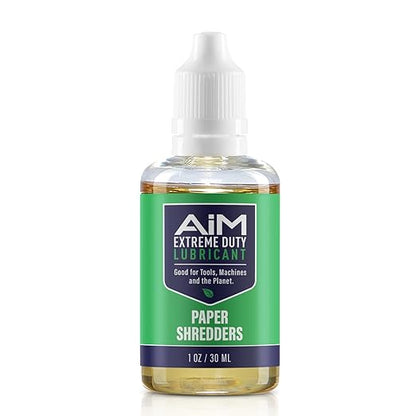 PlanetSafe Lubricants AiM Paper Shredder Oil/Lubricant - 1 oz - Reduces by PlanetSafeLubricants