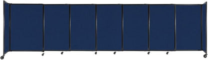 Versare Straightwall Sliding Portable Wall Partition | Freestanding Office by VERSARE