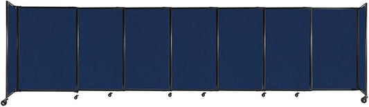 Versare Straightwall Sliding Portable Wall Partition | Freestanding Office by VERSARE