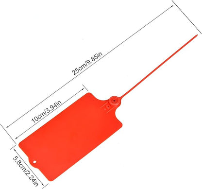 100 Plastic Shipping Tags - Image 5