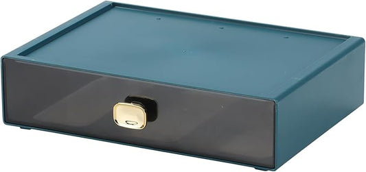 OSteed Spacious Desktop Storage Box, 1 Large Storage Drawer, Stackable Office by OSteedWares