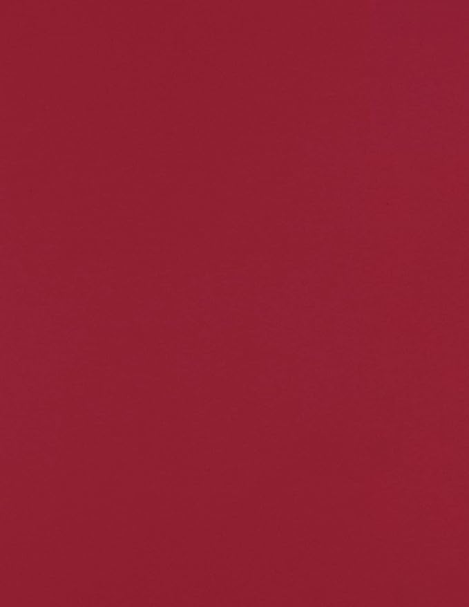 LUXPaper 8.5" x 11" Paper | Letter Size | Garnet Red | 80lb. Text | 50 Qty by LUXPaper